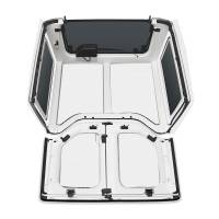 DEI - DEI 50287 DEI 11-18 Jeep Wrangler JK 2-Door Boom Mat Complete Headliner Kit - 6 Piece - White - Image 7
