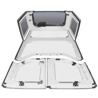 DEI - DEI 50292 DEI 11-18 Jeep Wrangler JK 4-Door Boom Mat Complete Headliner Kit - 6 Piece - White - Image 4