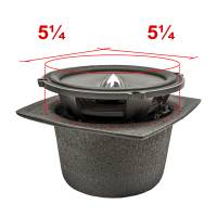 DEI - DEI 50321 DEI Speaker Baffles 5.25in Round 6.5in Wide 6.5 Height 2.5in Deep Pair - Image 4