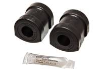 Energy Suspension - Energy Suspension 12.5101G Energy Suspension 92-99 BMW 318I/325i/328I Black 23mm Front Sway Bar Frame Bushings - Fits 1989-2002 BMW Z3, 535i, 540i - Image 1