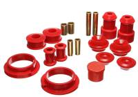 Energy Suspension - Energy Suspension 15.18101R Energy Suspension 85-92 Volkswagen Corrado (4 cyl only)/Golf II/GTI/Jetta II Red Hyper-Flex Master B - Fits 1985-1995 Volkswagen Jetta, Corrado - Image 1