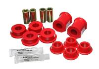 Energy Suspension - Energy Suspension 15.3106R Energy Suspension 71-7/73 VW Super Beetle (Cast) Red Front Control Arm Bushing Set - Fits 1973 Volkswagen Super Beetle - Image 2