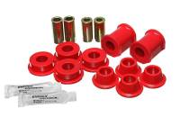 Energy Suspension - Energy Suspension 15.3107R Energy Suspension 8/73-79 VW Super Beetle (Stamped) Red Front Control Arm Bushing Set - Fits 1973-1975 Volkswagen Super Beetle - Image 3
