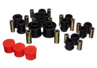 Energy Suspension - Energy Suspension 15.3121G Energy Suspension 12-16 VW Passat / 07-16 VW EOS (1F) Rear Control Arm Bushing Set - Black - Fits 2007-2016 Volkswagen Passat, Eos - Image 4
