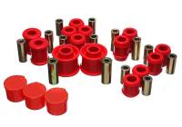 Energy Suspension - Energy Suspension 15.3121R Energy Suspension 12-16 VW Passat / 07-16 VW EOS (1F) Rear Control Arm Bushing Set - Red - Fits 2007-2016 Volkswagen Eos, Passat - Image 2