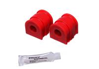 Energy Suspension - Energy Suspension 15.5109R Energy Suspension 06-14 VW GTI/06-09 VW Rabbit Red 19.6mm Rear Sway Bar Bushing Set - Fits 2006-2016 Volkswagen GTI, Rabbit, Eos - Image 1