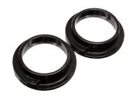 Energy Suspension - Energy Suspension 15.6103G Energy Suspension Universal 3in ID 4 5/16in OD 1 1/8in H Black Coil Spring Isolators (2 per set) - Fits 1985-1999 Volkswagen Jetta - Image 1