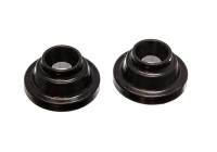 Energy Suspension - Energy Suspension 15.6104G Energy Suspension 99-06 Volkswagen Golf IV/GTI/Jetta IV Black Rear Coil Spring Isolator Set - Fits 1998-2006 Volkswagen Jetta, Beetle - Image 1