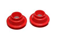 Energy Suspension - Energy Suspension 15.6104R Energy Suspension 99-06 Volkswagen Golf IV/GTI/Jetta IV Red Rear Coil Spring Isolator Set - Fits 1998-2006 Volkswagen Jetta, Beetle - Image 1