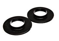 Energy Suspension - Energy Suspension 9.6116G Energy Suspension Universal 2 3/16in ID 4 9/16in OD 5/8in H Black Coil Spring Isolators (2 per set) - Image 2
