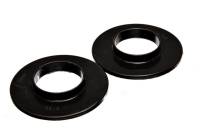 Energy Suspension - Energy Suspension 9.6116G Energy Suspension Universal 2 3/16in ID 4 9/16in OD 5/8in H Black Coil Spring Isolators (2 per set) - Image 3