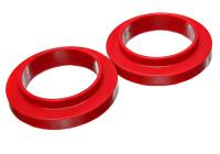 Energy Suspension - Energy Suspension 9.6120R Energy Suspension Universal 3 3/4in ID 25 7/16in OD 3/4in H Red Coil Spring Isolators (2 per set) - Image 3