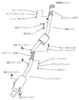 HKS - HKS 31006-AN018 HKS 93-98 Nissan Silvia S14 SR20DET Hi-Power Exhaust - Image 4