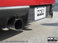 HKS - HKS 31008-BM001 HKS 08-09 Evo 10 Hi-Power Dual Tip Catback Exhaust - Image 2