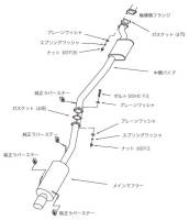 HKS - HKS 31019-AN006 HKS SILENT Hi-POWER TURBO E-BCNR33 RB26DETT - Image 3