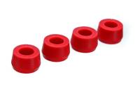 Energy Suspension - Energy Suspension 9.8113R Energy Suspension Red Half Shock Bushing for Hour Glass Style 5/8in ID / 1in min - 1 1/8in max OD - Image 4