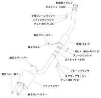 HKS - HKS 31029-AN001 HKS SUPER TURBO MUFFLER BNR32 RB26DETT - Image 3
