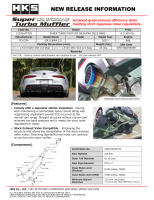HKS - HKS 31029-AT005 HKS SUPER TURBO MUFFLER GR SUPRA DB22 DB82 B48 - Image 2