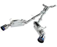 HKS - HKS 32009-BN002 HKS 03-07 G35 Dual Hi-Power Ti Tip Catback Exhaust (SUS304 NO COATING) - Image 2