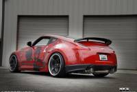 HKS - HKS 32009-BN004 HKS 09-21 Nissan 370z Dual Hi-Power Ti. Tip Catback Exhaust (SUS304 NO COATING) - Image 2