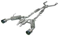 HKS - HKS 32009-KN001 HKS Infiniti Q50 Hybrid VQ37 Dual Hi-Power Titanium Tip Catback Exhaust - Image 2
