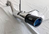 HKS - HKS 32016-KH001 HKS Hi-Power Muffler 2014+ Honda Fit Sport GK5 w/ Carbon Tips - Image 2