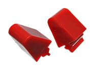 Energy Suspension - Energy Suspension 9.9165R Energy Suspension GM Style Pull Thru Red Bump Stop Set - Image 1