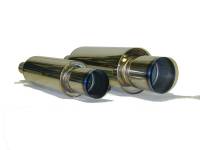HKS - HKS 34005-FK001 HKS Universal Stainless Hi Power 170mm Titanium Muffler - Image 1