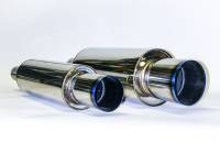 HKS - HKS 34005-FK001 HKS Universal Stainless Hi Power 170mm Titanium Muffler - Image 2