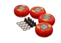 Energy Suspension - Energy Suspension 9.9169R Energy Suspension 2in /50 Mm Wheel (4 Ea) - Red - Image 2