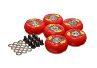 Energy Suspension - Energy Suspension 9.9170R Energy Suspension 2in /50 Mm Wheel (6 Ea) - Red - Image 3