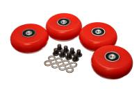 Energy Suspension - Energy Suspension 9.9171R Energy Suspension 2.375 inch Hyper-Glide PolyCreeper Wheels (Set of 4) - Image 1