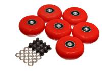 Energy Suspension - Energy Suspension 9.9172R Energy Suspension 2.375 inch Hyper-Glide PolyCreeper Wheels (Set of 6) - Image 3
