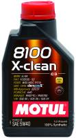 Motul - Motul 102786 Motul 1L Synthetic Engine Oil 8100 5W40 X-CLEAN C3 -505 01-502 00-505 00-LL04 - Image 2