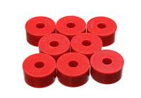 Energy Suspension - Energy Suspension 9.9530R Energy Suspension Pad - Med - 1-1/2in OD x 7/16in ID x 3/4in H - Red - Image 1