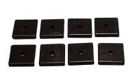 Energy Suspension - Energy Suspension 9.9534G Energy Suspension Square Pad Set 2-1/16in Length x 2-1/16in Width x 3/8in Hole ID x 3/8in H-Black - Image 3