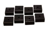 Energy Suspension - Energy Suspension 9.9535G Energy Suspension Pad - Soft - 2-1/16in SQ x 3/8in ID x 15/16in H - Black - Image 2