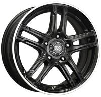 Enkei - Enkei 434-570-6538BKM Enkei FD-05 15x7 5X114.3 38mm Offset 72.62 Bore Dia Black Machined Wheel - Image 1