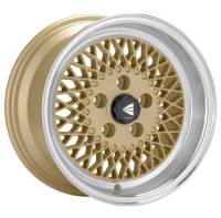 Enkei - Enkei 465-570-4938GG Enkei92 Classic Line 15x7 38mm Offset 4x100 Bolt Pattern Gold Wheel - Image 2
