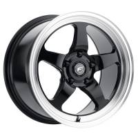 Forgestar - Forgestar F09170067P50 Forgestar D5 Drag 17x10 / 5x114.3 BP / ET50 / 7.5in BS Gloss Black Wheel - Image 1