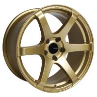Enkei - Enkei 485-780-8045GG Enkei T6S 17x8 45mm Offset 5x100 Bolt Pattern 72.6 Bore Gold Wheel - Image 1