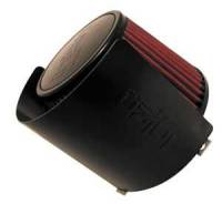 Injen - Injen HS5000BLK Injen Aluminum Air Filter Heat Shield Universal Fits 2.50 2.75 3.00 Black - Image 4