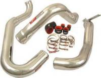 Injen - Injen SES1116ICPWB Injen 15-16 BMW M3(F80)/M4 (F82/83) 3.0L L6 Twin Turbo 2PC Aluminum Int. Charge Pipe - Wrinkle Black - Fits 2015-2020 BMW M4 - Image 2