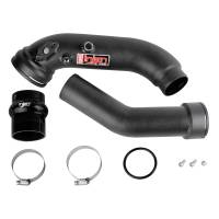 Injen - Injen SES1128ICPWB 16-20 BMW L6-3.0L/ Turbo/ Twin Turbo/L4-2.0L/ L6-2.5L Wrinkle Black Turbo SES Intercooler Pipes - Fits select 2012-2018 BMW models - Image 4
