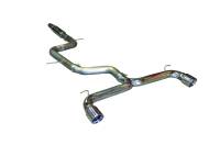 Injen - Injen SES3078 Injen 15-17 Volkswagen GTI 3in Cat-Back Stainless Steel Exhaust w/ Dual Polished Tips - Fits 2015-2017 Volkswagen GTI - Image 1