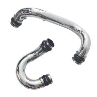 Injen - Injen SES3082ICP Injen 18-19 Audi S4/S5 (B9) V6 3.0L Turbo Polished Intercooler Piping - Fits 2018-2021 Audi S5 - Image 2