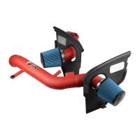 Injen - Injen SP1116WR Injen 2015 M3/M4 3.0L Twin Turbo Wrinkle Red Short Ram 2pc. Intake System w/ MR Technology - Fits 2015-2021 BMW M4, M2 - Image 1