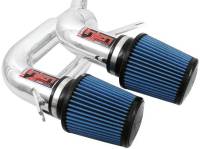Injen - Injen SP1130P Injen 08-09 535i E60 3.0L L6 Twin intake & AMSOIL Filters Polished Short Ram Intake - Fits 2008-2010 BMW 535i, 535xi - Image 2