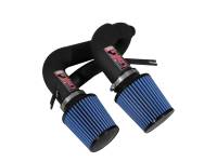 Injen - Injen SP1130WB Injen 08-09 535i E60 3.0L L6 Twin intake & AMSOIL Filters Wrinkle Black Short Ram Intake - Fits 2008-2010 BMW 535i, 535xi - Image 2
