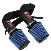 Injen - Injen SP1130WB Injen 08-09 535i E60 3.0L L6 Twin intake & AMSOIL Filters Wrinkle Black Short Ram Intake - Fits 2008-2010 BMW 535i, 535xi - Image 3
